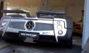 汽车银色帕加尼 Zonda F Roadster奢华敞篷跑车